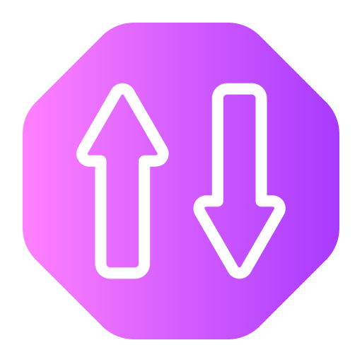 Transfer Generic Flat Gradient icon