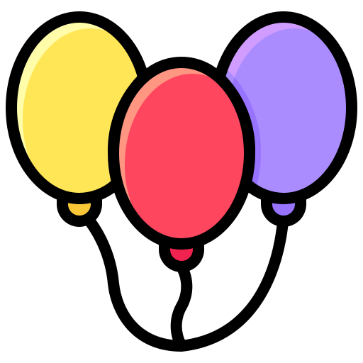 globos Generic Outline Color icono