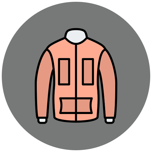 Jackets Generic Outline Color icon