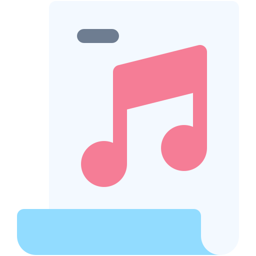 Music note Generic Flat icon