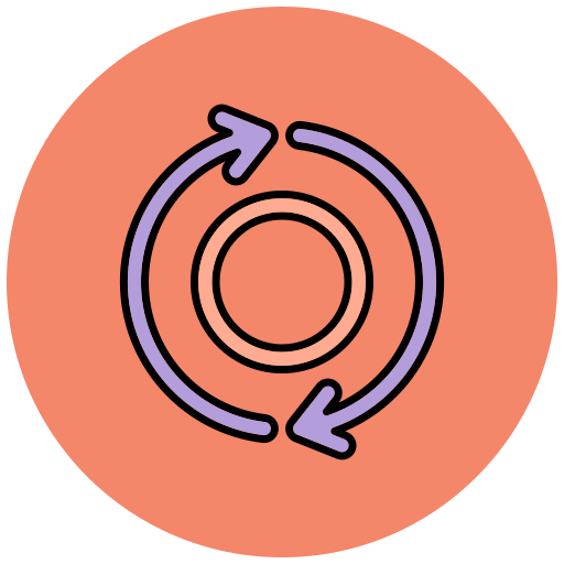 ループ Generic Outline Color icon