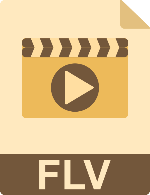 flv Generic Flat иконка