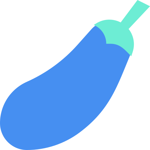 Eggplant Generic Blue icon