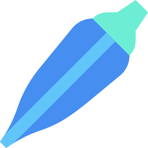 オクラ Generic Blue icon