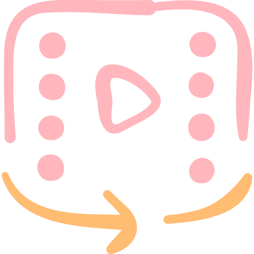 vídeo Basic Hand Drawn Color icono