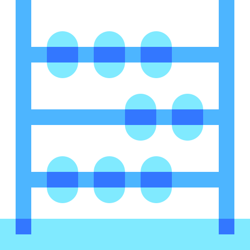 Abacus toy Basic Sheer Flat icon