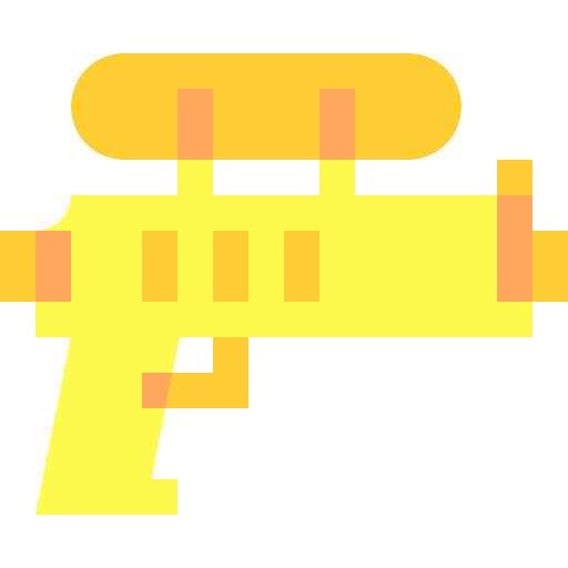Water Gun Basic Sheer Flat icon