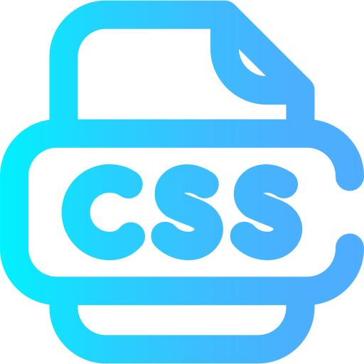 css-datei Super Basic Omission Gradient icon