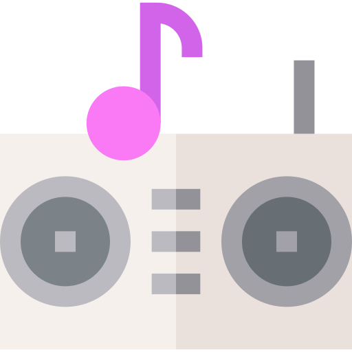 música Basic Straight Flat icono