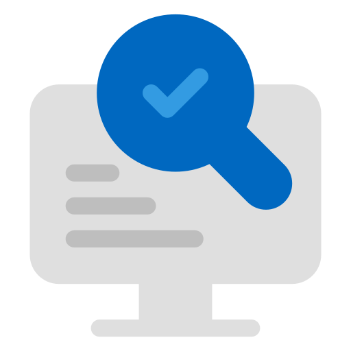 forschung Generic Blue icon