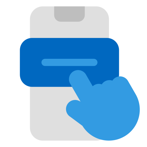 botón Generic Blue icono