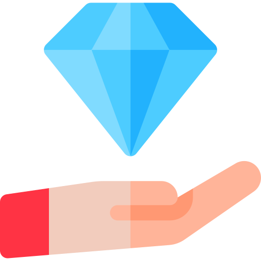 diamant Basic Rounded Flat icoon
