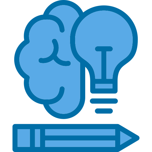 Creative idea Generic Blue icon