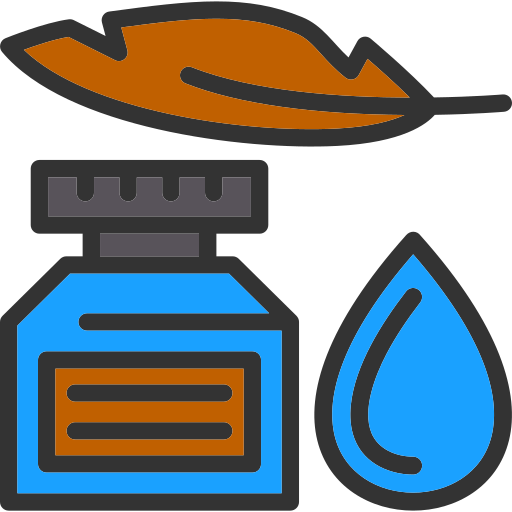 Inks Generic Outline Color icon
