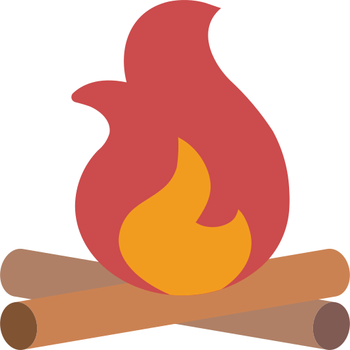 fuego Basic Miscellany Flat icono