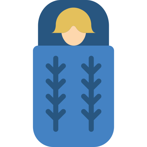 bolsa de dormir Basic Miscellany Flat icono