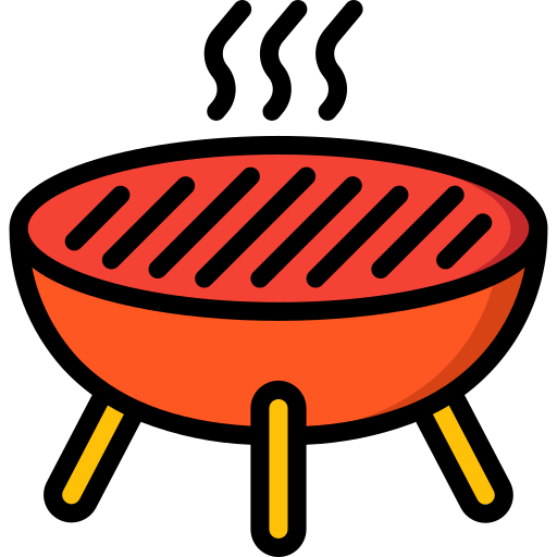 Bbq Basic Miscellany Lineal Color icon