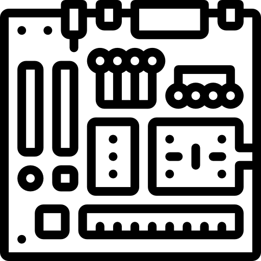 hauptplatine Basic Miscellany Lineal icon