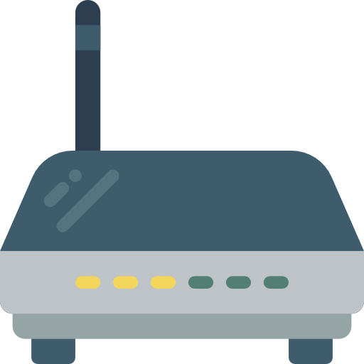 router Basic Miscellany Flat icona