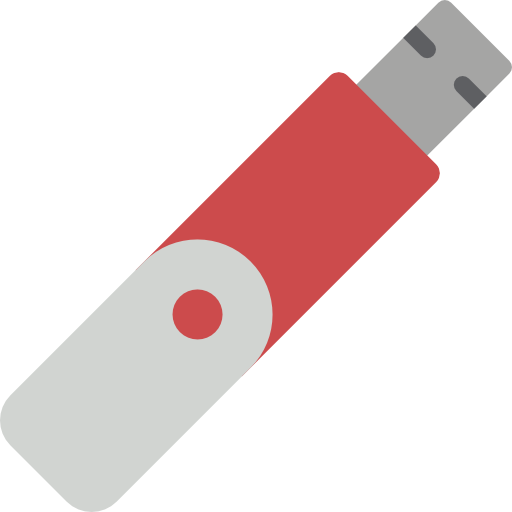 pendrive Basic Miscellany Flat icon