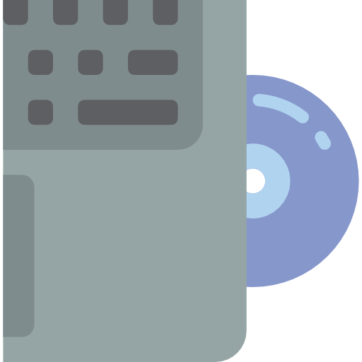 콤팩트 디스크 Basic Miscellany Flat icon