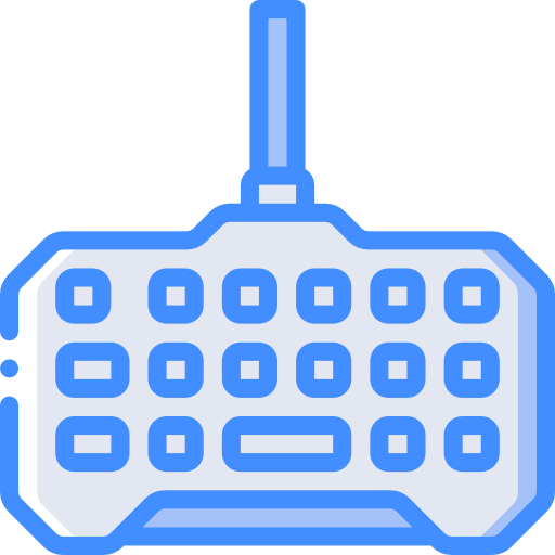 Keyboard Basic Miscellany Blue icon