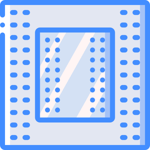 Motherboard Basic Miscellany Blue icon