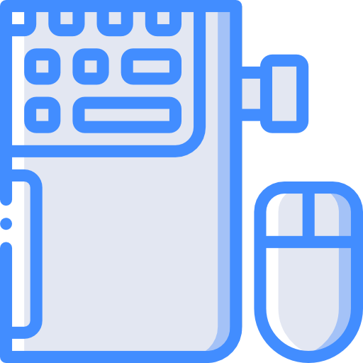 Mouse Basic Miscellany Blue icon