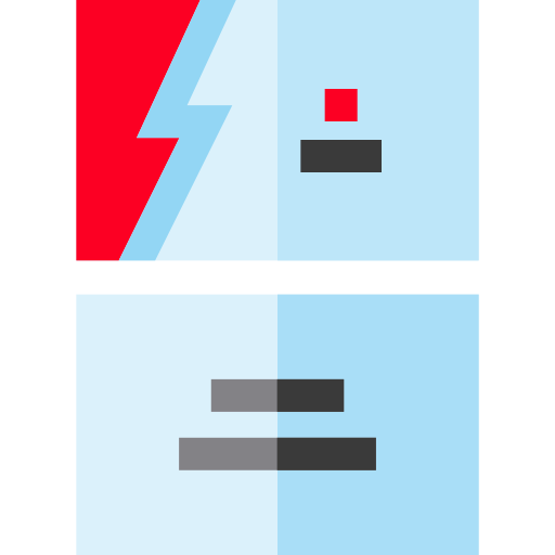Визитная карточка Basic Straight Flat иконка