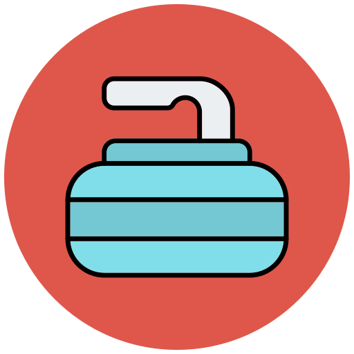 Curling Generic color lineal-color icon