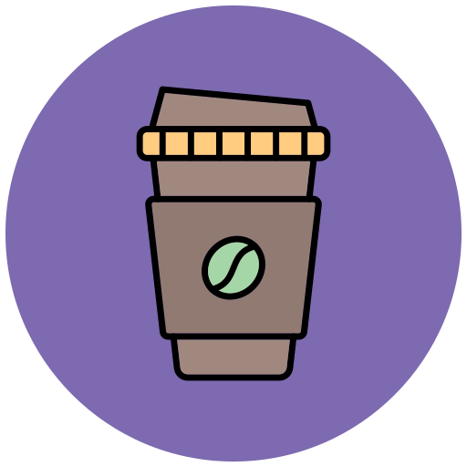 ホットコーヒー Generic color lineal-color icon