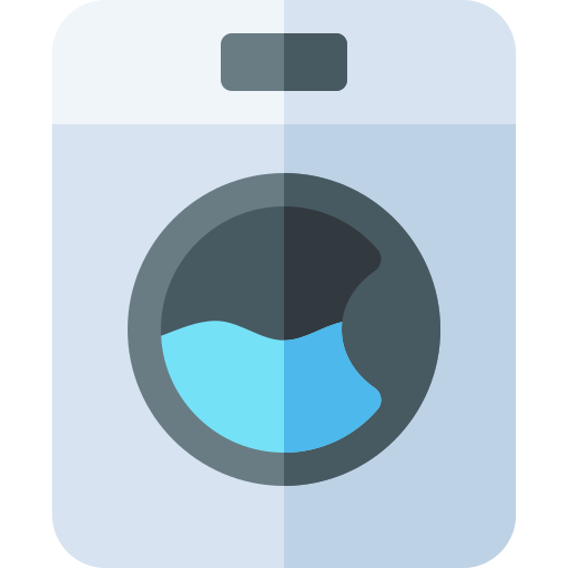 세탁기 Basic Rounded Flat icon