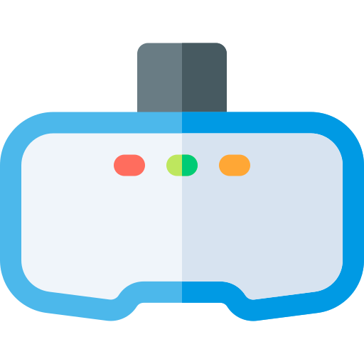 virtual-reality-brille Basic Rounded Flat icon