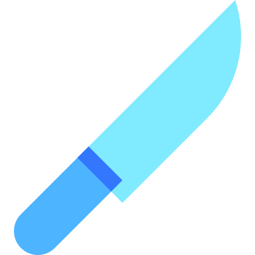 couteau Basic Sheer Flat Icône