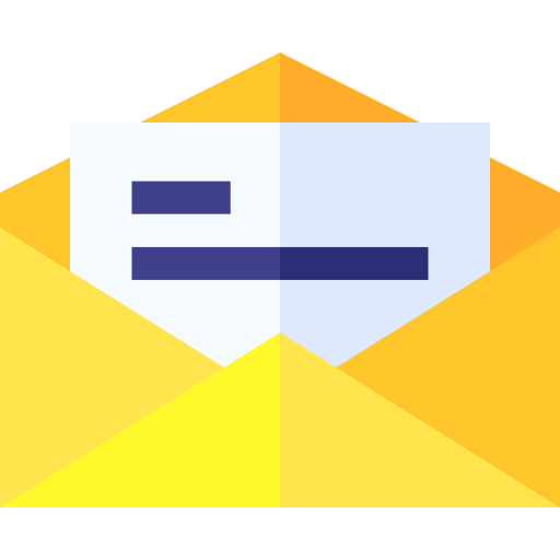 email Basic Straight Flat Icône