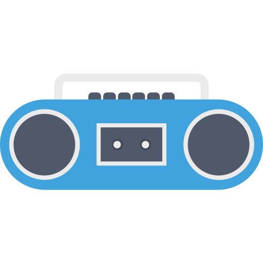 stereo Generic Flat icon