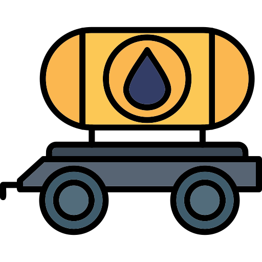 タンカートラック Generic Outline Color icon