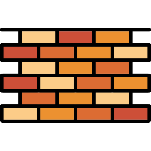 Bricks Generic Outline Color icon