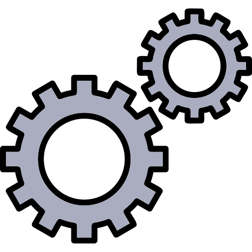 zahnrad Generic Outline Color icon