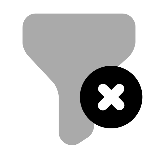 Filter Generic Grey icon