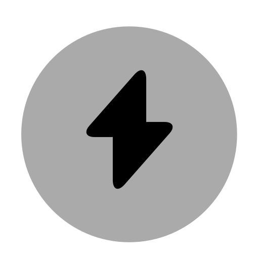 Flash Generic Grey icon