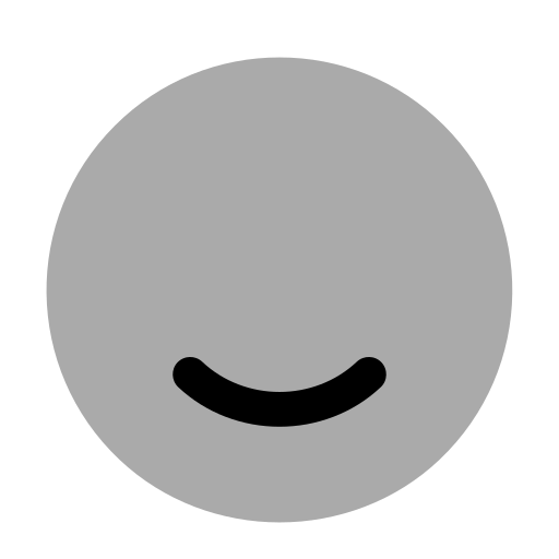 emoticon Generic Grey icona