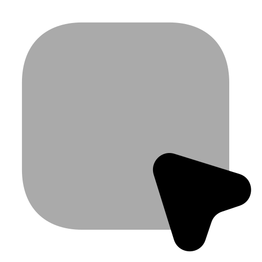 clicker del mouse Generic Grey icono