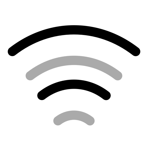 wifi Generic Grey icoon