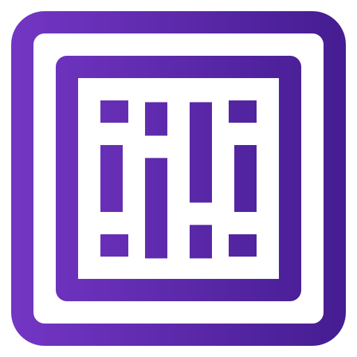 Barcode Generic Gradient icon