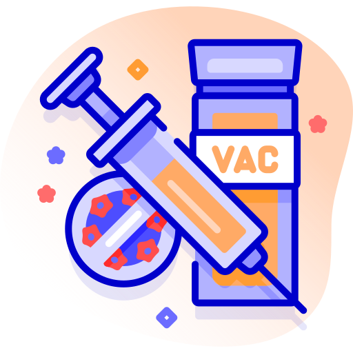 Vaccine Special Ungravity Lineal color icon