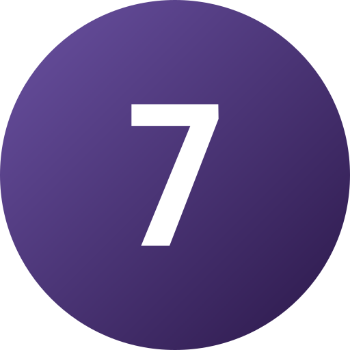 Seven Generic Flat Gradient icon