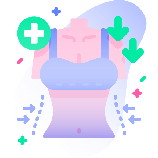 Cosmetic surgery Special Ungravity Gradient icon