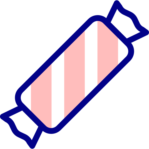 사탕 Detailed Mixed Lineal color icon