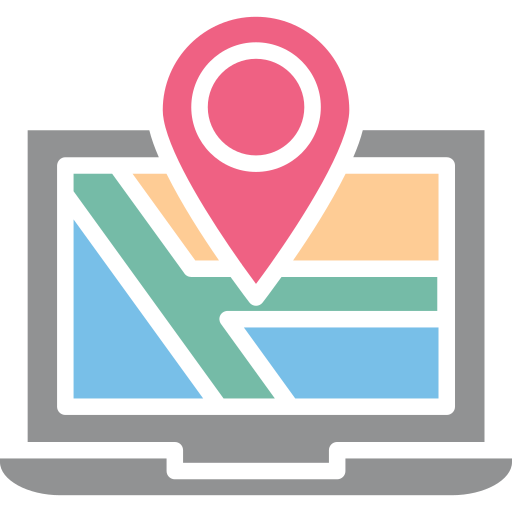 mapa Generic Flat icono